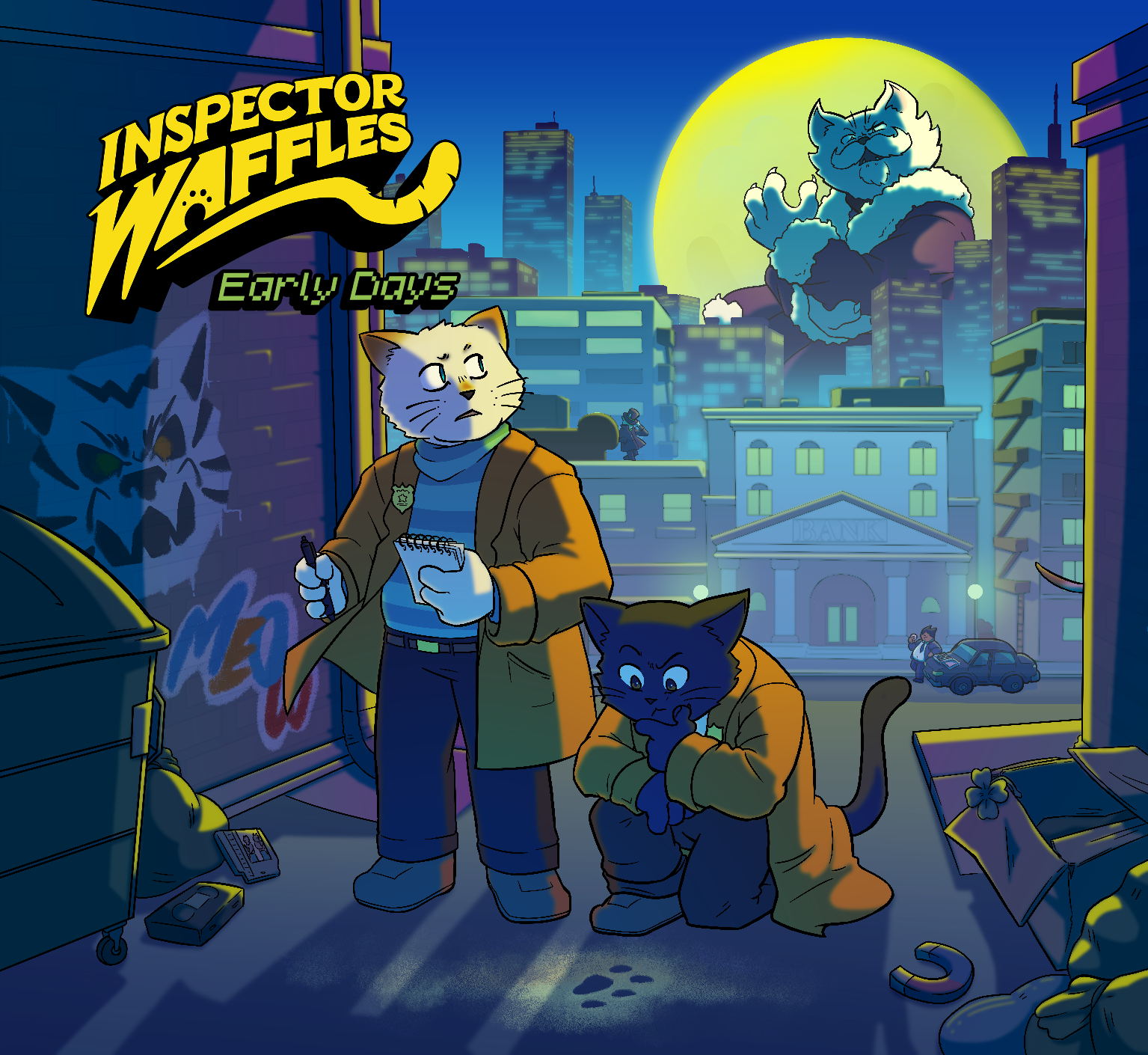 Inspector Waffles Early Days
